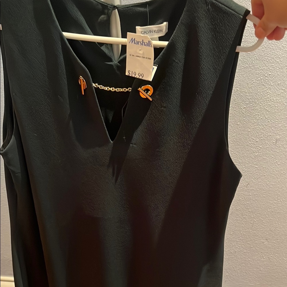 Calvin Klein Black Sleeveless Top